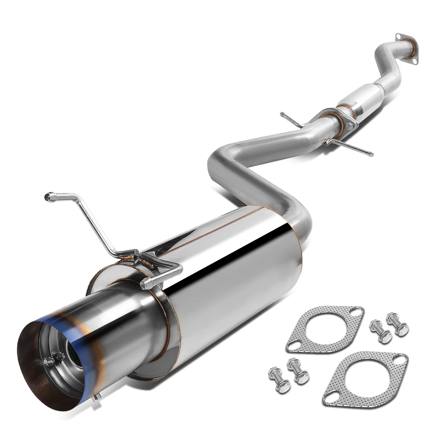 2005 Lexus IS300 Burnt Muffler Tip & Silencer Upgrade